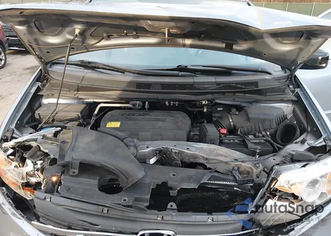 2012 Honda Odyssey Ex-L from USA, damaged, VIN 5FNRL5H62CB061053